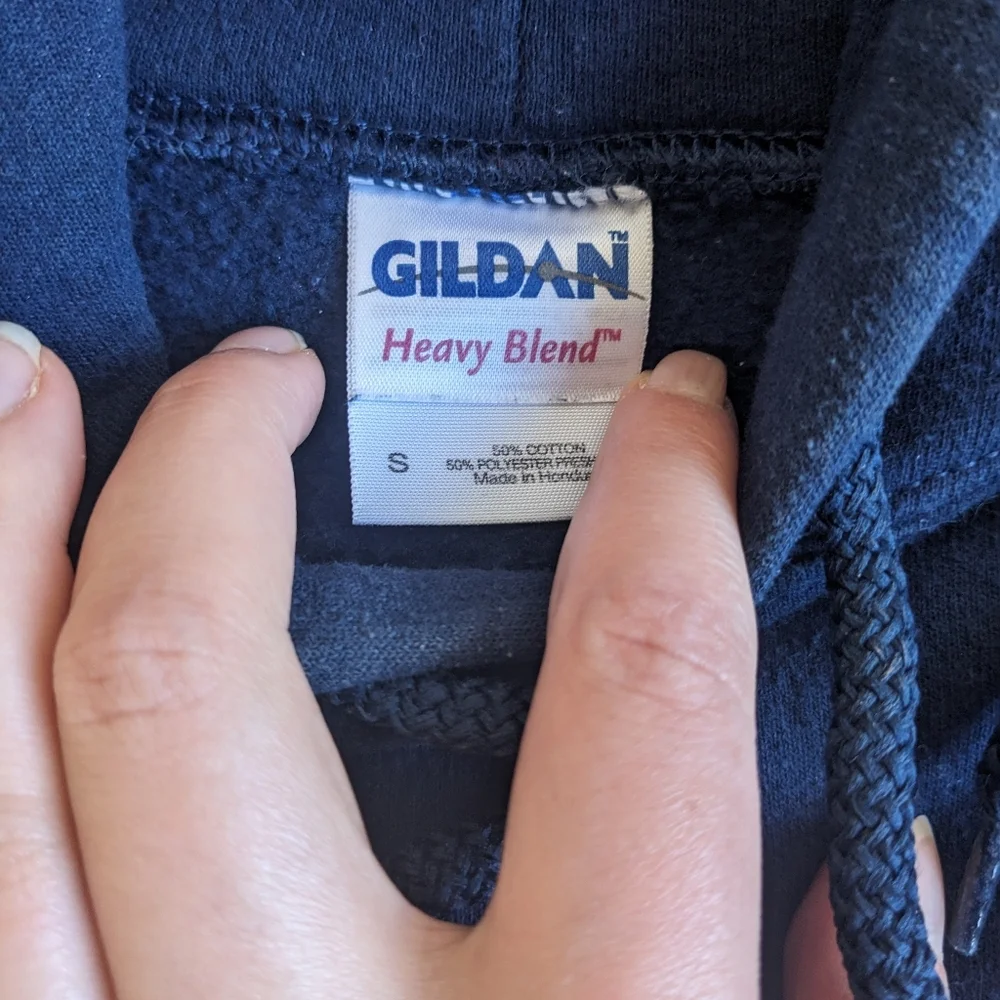 Navy Blue Hoodie With 'MAC' Embroidery - Picture 5 of 8